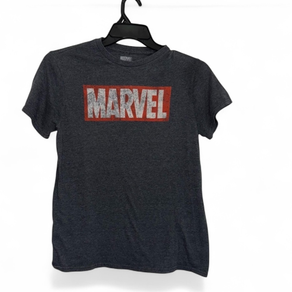Marvel Kids Dark Gray Logo T-Shirt
